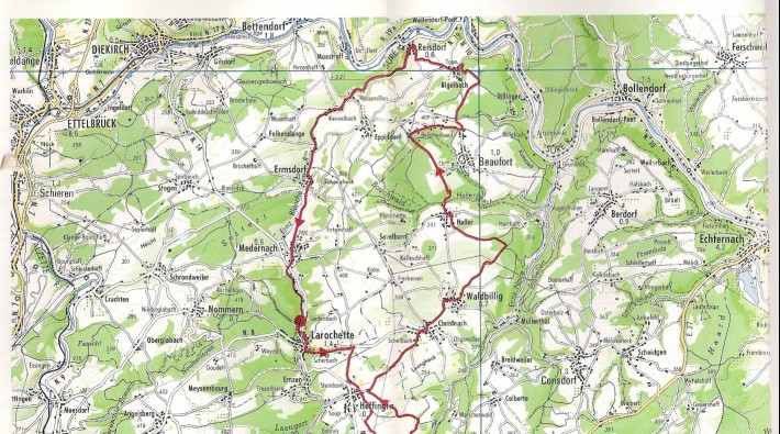 velo route larochette